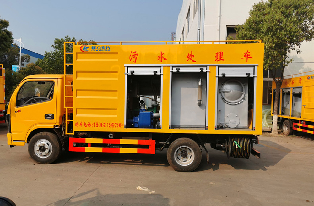 松江污水分离车
